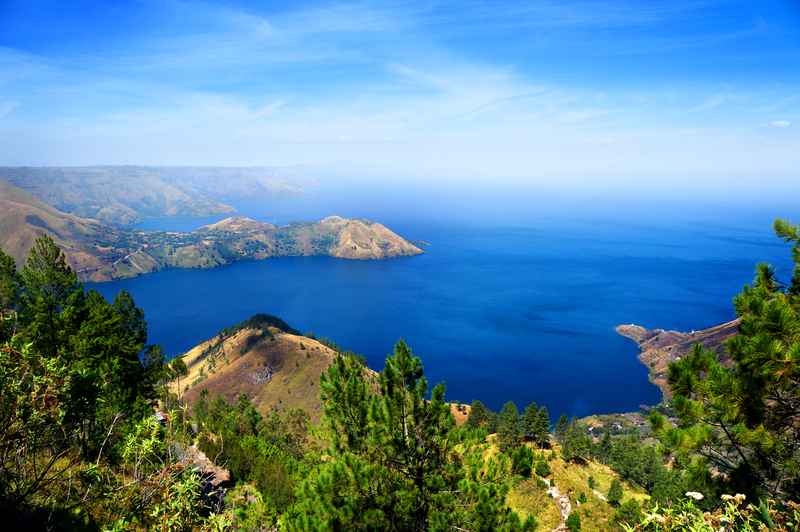 Toba See und Batak Dörfer auf Samosir Indonesien