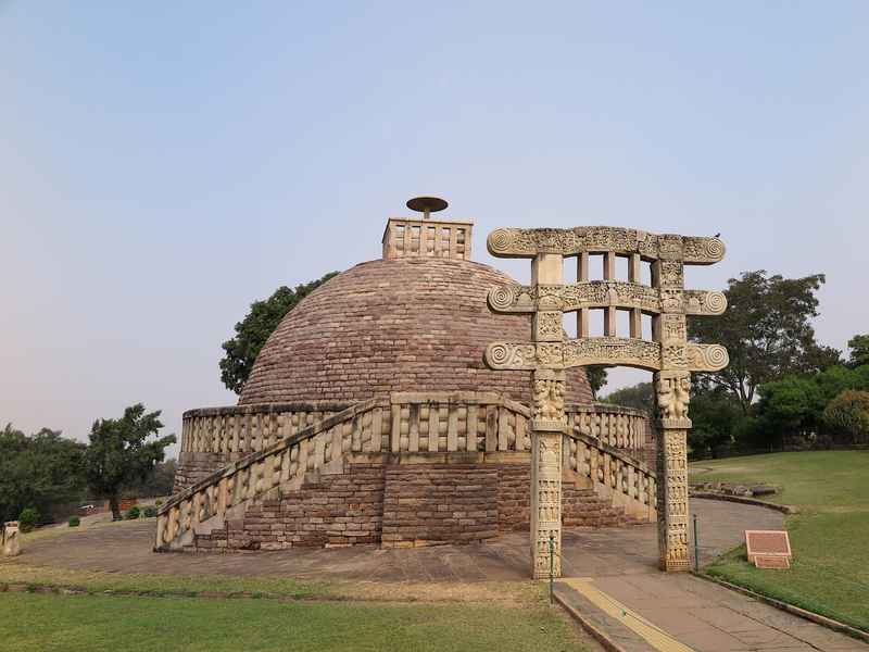 Great Stupa in Sanchi Madhya Pradesh India
